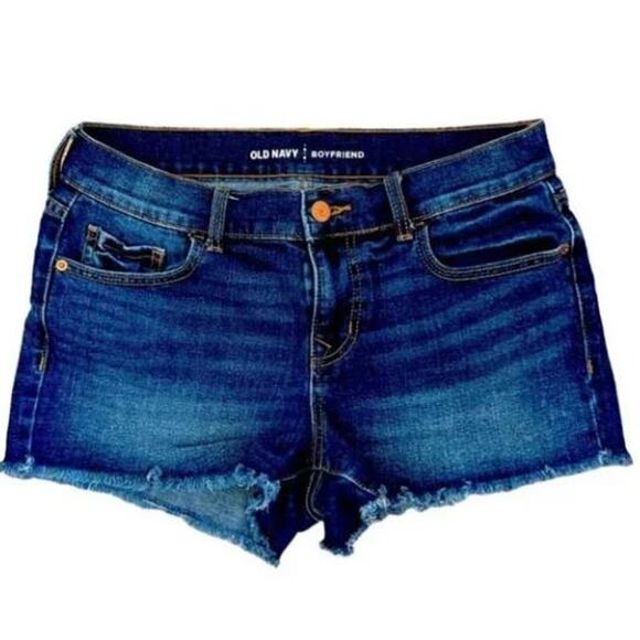 Old Navy Distressed Denim Shorts Size 4 - Picture 1 of 3